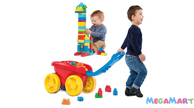 Tìm hiểu đồ chơi xếp hình Mega Bloks nổi tiếng hàng đầu thế giới - Các bé có thể phát triển sức sáng tạo và nhiều kĩ năng qua đồ chơi Mega Bloks
