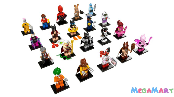 Lego Minifigures mới nhất 2017 chủ đề Lego Batman Movie