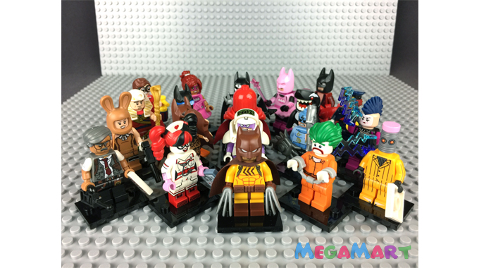  Lego Batman Movie được ra mắt trong năm 2017 bên cạnh serie Ninjago movie và Lego Minifigures series 17