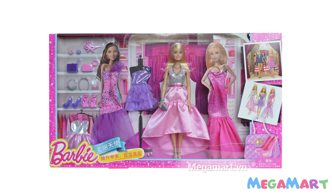 Tìm hiểu tại sao búp bê Barbie được yêu thích trên khắp thế giới - Vỏ hộp bộ đồ chơi búp bê Barbie nào cũng được đóng gói tuyệt đẹp