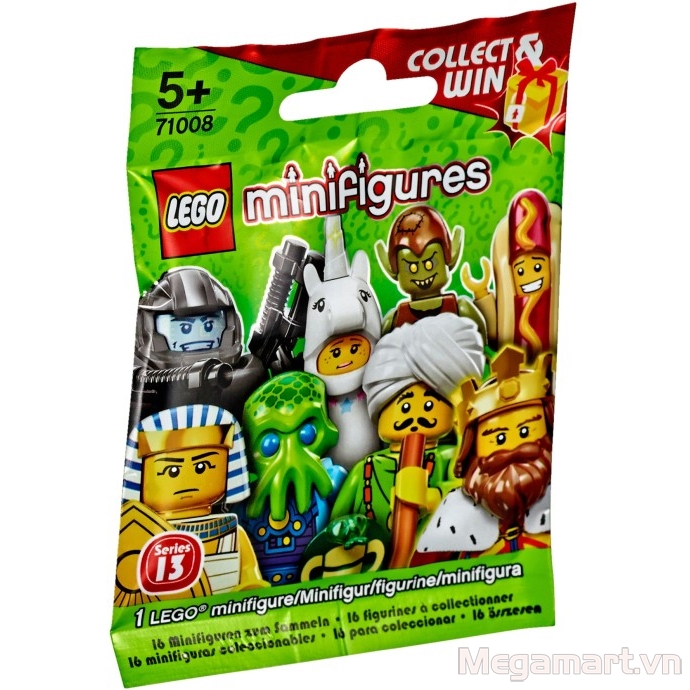 Bộ đồ chơi mô hình Lego Minifigures 71008 - Nhân vật LEGO số 13