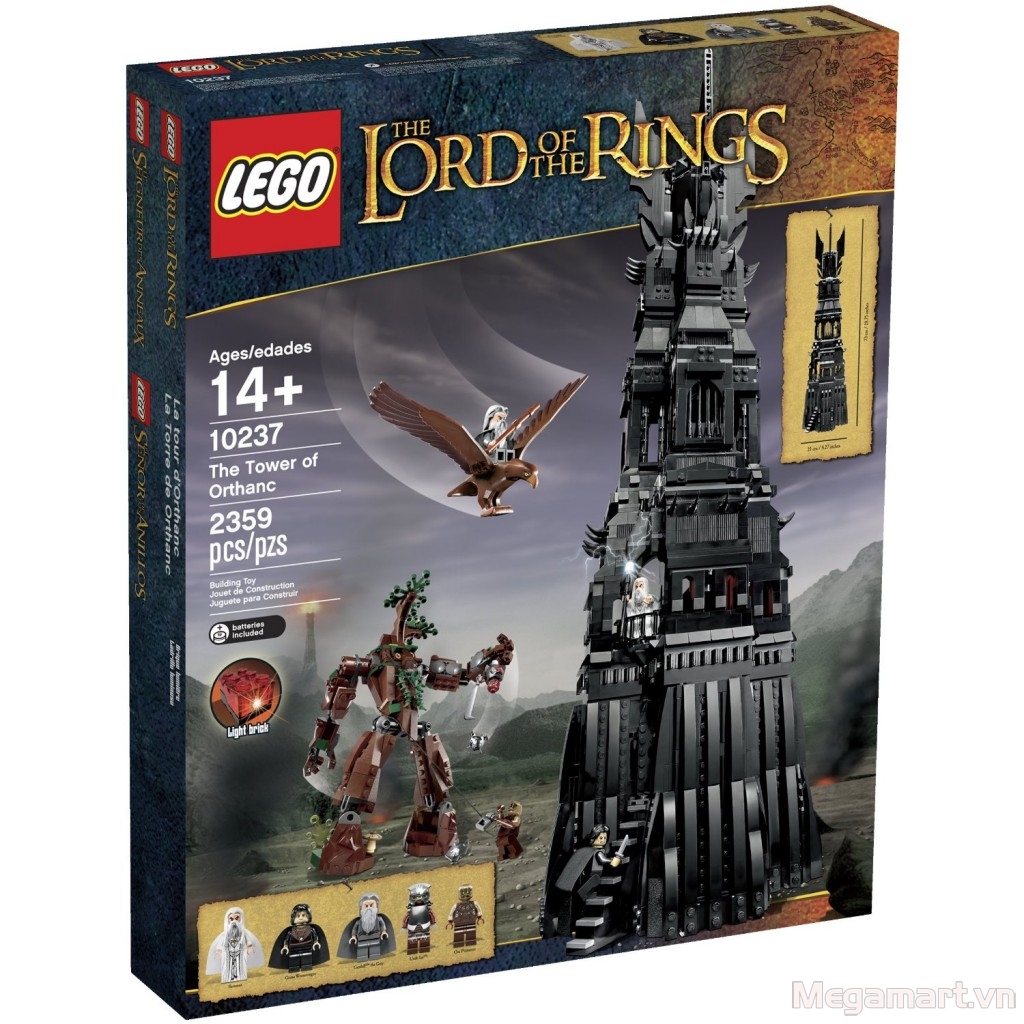 Lego The Lord of the Rings 10237 - Tháp Orthanc