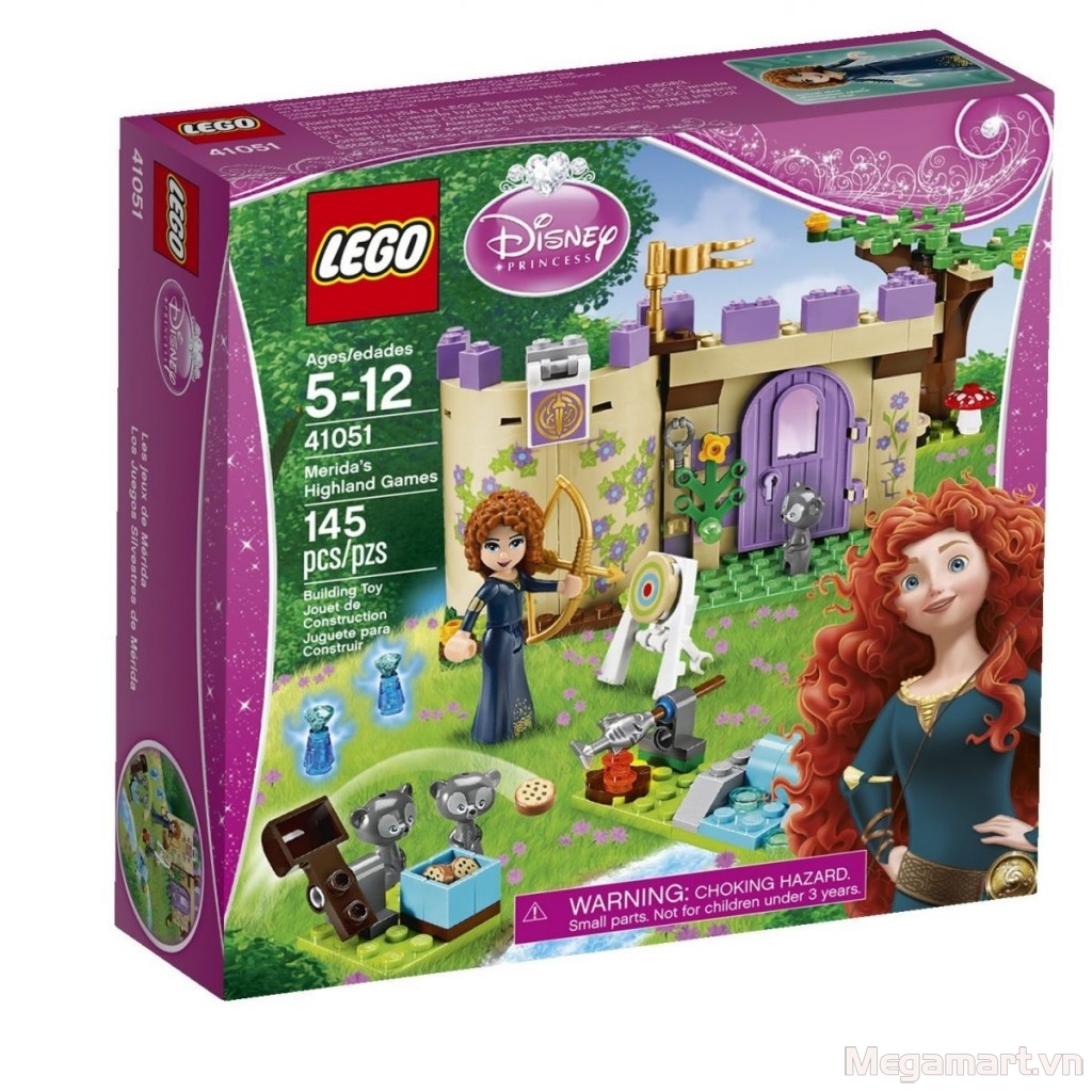 Lego Disney Princess 41051 - Trò Chơi Của Merida