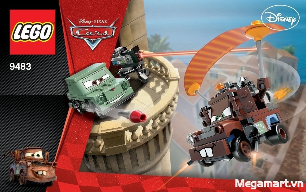 Lego Cars 9483 - Agent Mater's Escape