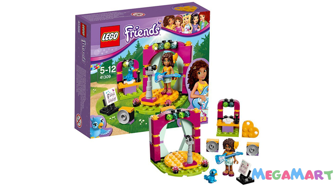 Lego Friends 41309 - Buổi ca nhạc hòa tấu của Andrea hấp dẫn dành cho bé gái 5-12 tuổi