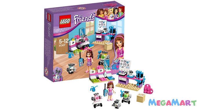 Bộ đồ chơi Lego Friends 41307 - Phòng thí nghiệm của Olivia có chủ đề mới lạ so với trước đây