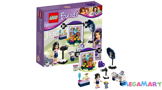 Nhân vật Emma xinh đẹp trong bộ Lego Friends 41305 - Phòng chụp hình của Emma