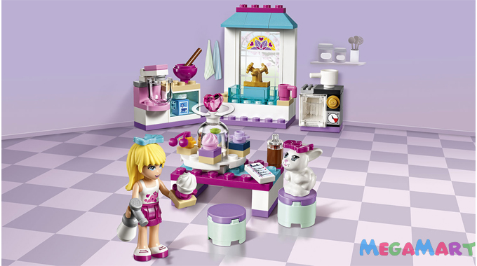 Lego Friends 41308 - Tiệm bánh kem tình bạn của Stephanie giá rẻ chỉ 229.000 đồng