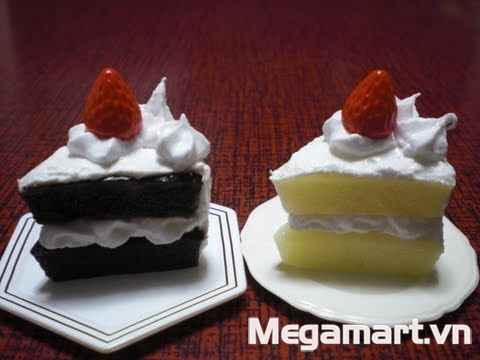 Top những bộ đồ chơi nấu ăn mà bé gái nào cũng mơ ước - Bánh kem đồ chơi nhìn thật ngon miệng và hấp dẫn