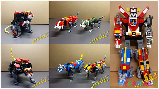 Bộ Lego Robot Voltrol chắc chắn sẽ là dòng Lego bán chạy nếu được ra mắt chính thức