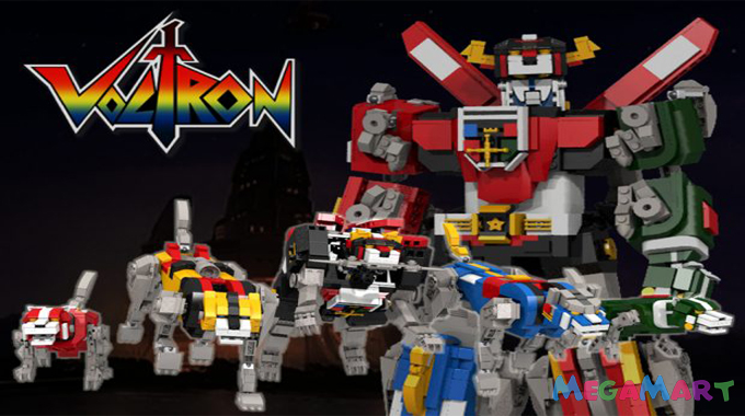 Đồ chơi Lego đưa ra ý tưởng về lắp ghép robot Voltrol nổi tiếng