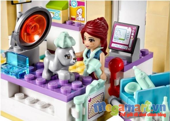 Bác sĩ thú y nữ xinh đẹp và cá tính trong Lego Friends