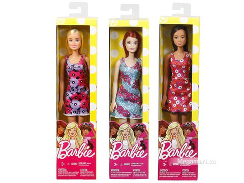 Top 5 đồ chơi trẻ em bán chạy nhất Megamart quà 1-6 cho bé - Búp bê Barbie chính hãng tại Megamart giá chỉ 125.000 đồng