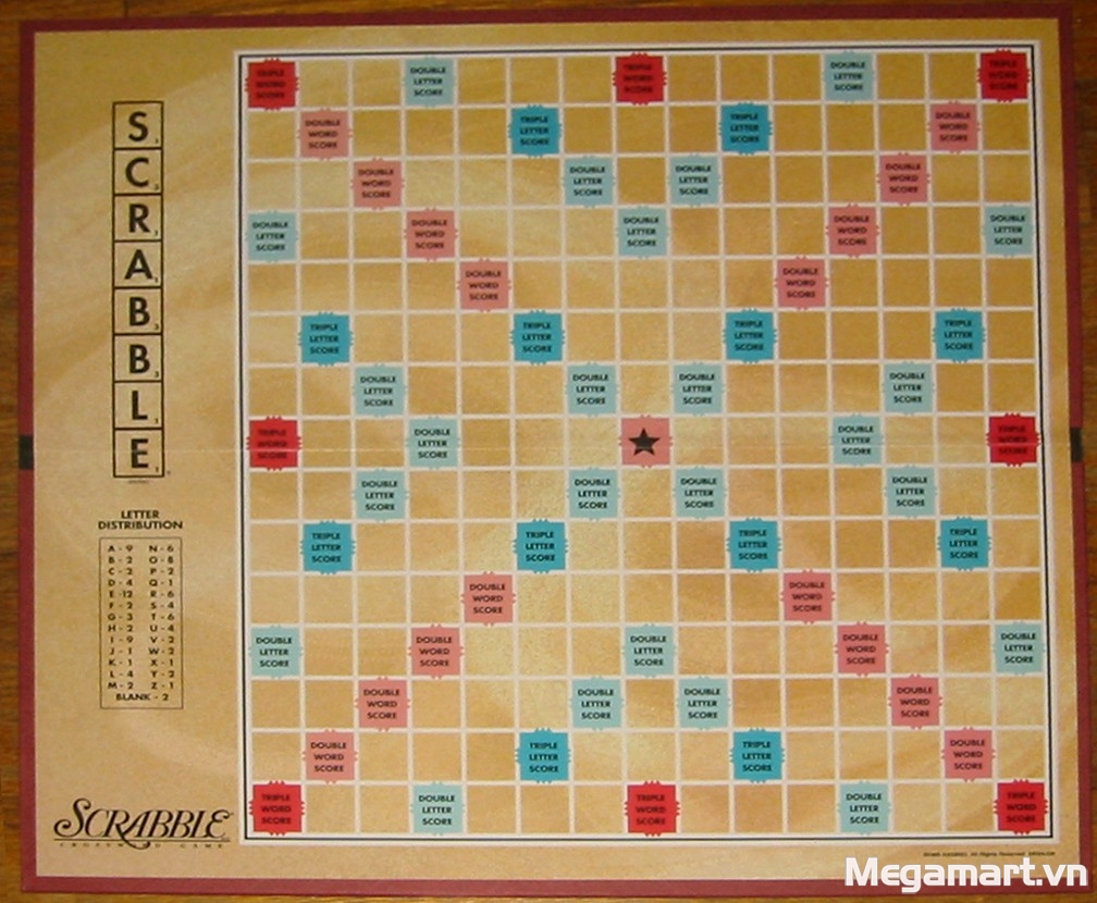 Bàn chơi của Scrabble