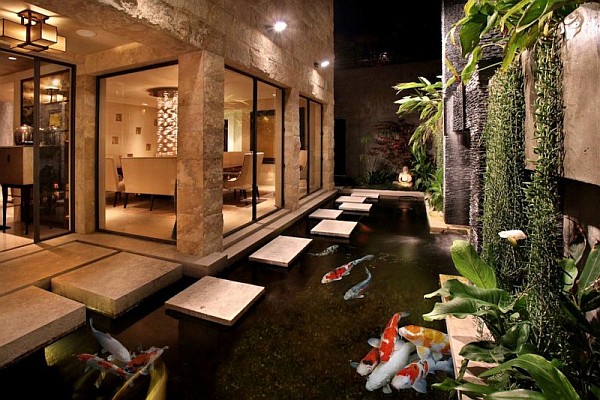 Hồ cá Koi Hiện Đại