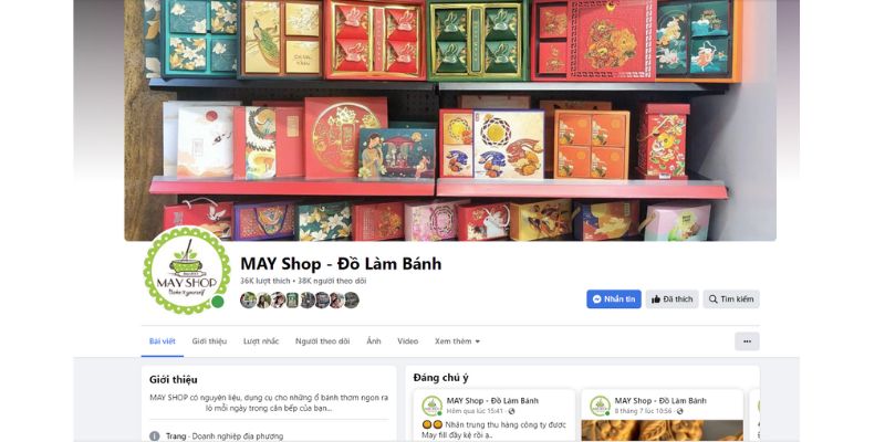 Cửa hàng đồ làm bánh mayshop