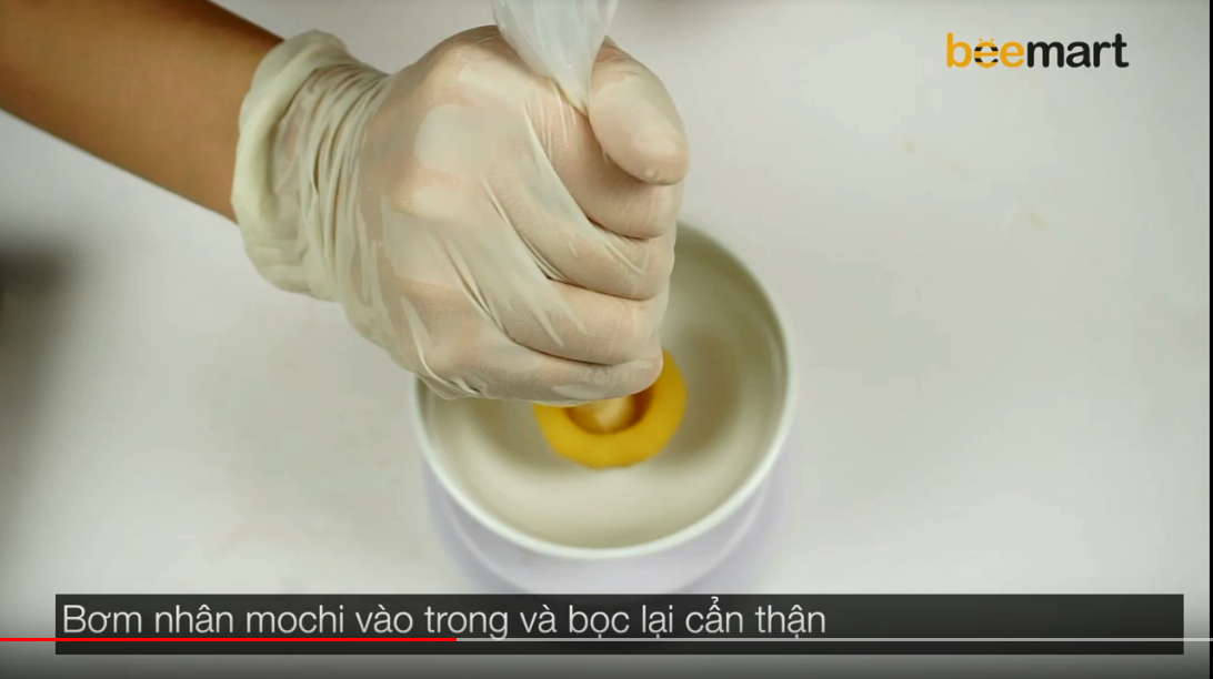 cách làm bánh trung thu mochi