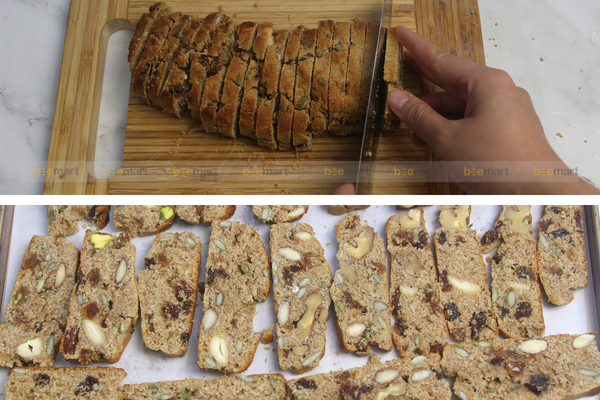 cách làm bánh biscotti nguyên cám