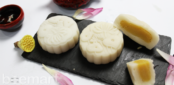 Nguyên liệu làm bánh trung thu nhân đậu xanh gồm có những gì?