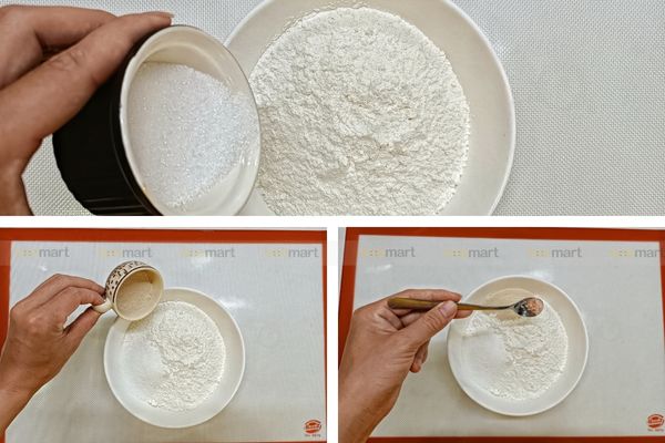 Cách làm bánh mì nho dừa thơm mềm