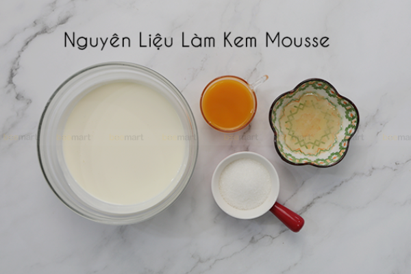 cách làm mousse chanh leo