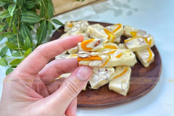Cách làm kẹo nougat ăn kiêng ít ngọt