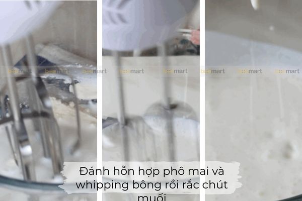 cách làm mochi chấm kem sữa