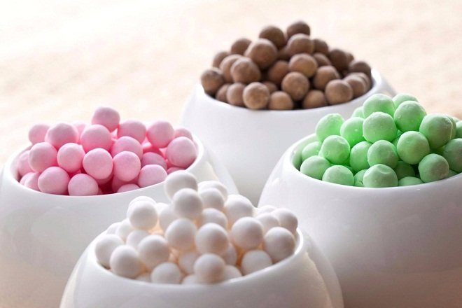 cách làm trân châu nhiều màu