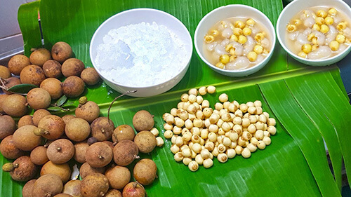 Cách nấu chè hạt sen