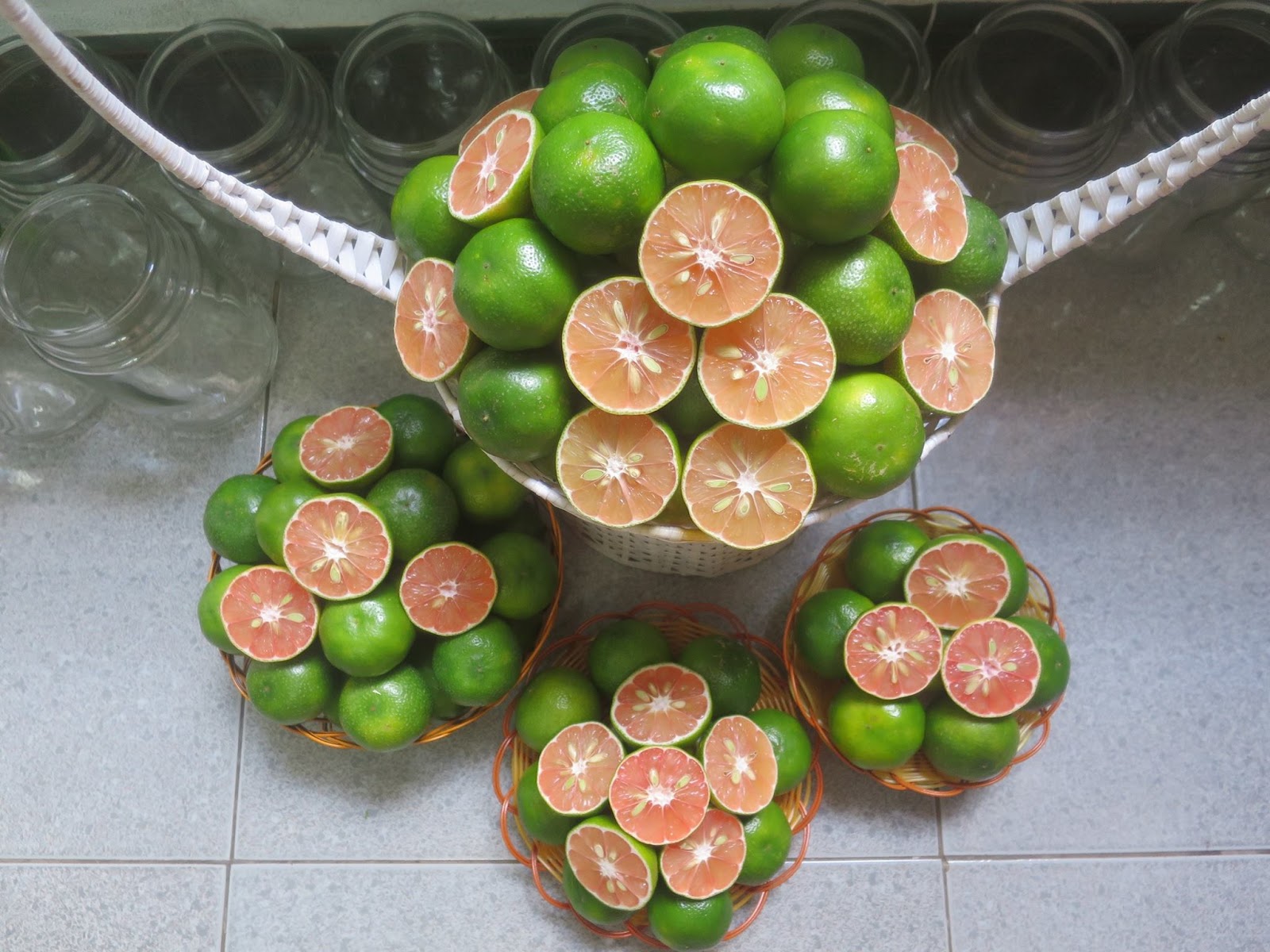 cách ngâm chanh đào