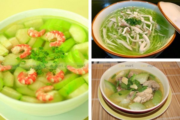 Các món ăn từ bí đao giúp giải nhiệt cho ngày hè nóng nực