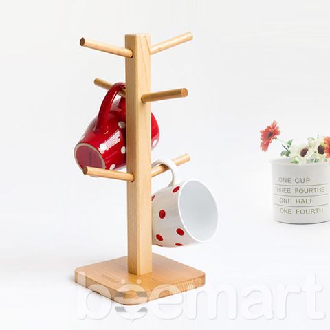Giá treo cốc đế vuông