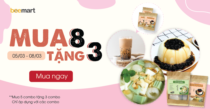 MÙNG 8 THÁNG 3 - THÁNG CỦA NÀNG - NGẬP TRÀN ƯU ĐÃI