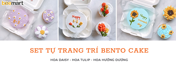 Set tự làm bánh 8/3 cho mẹ yêu