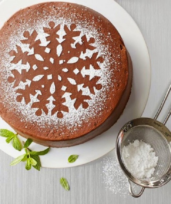 Trang trí bánh kem Noel