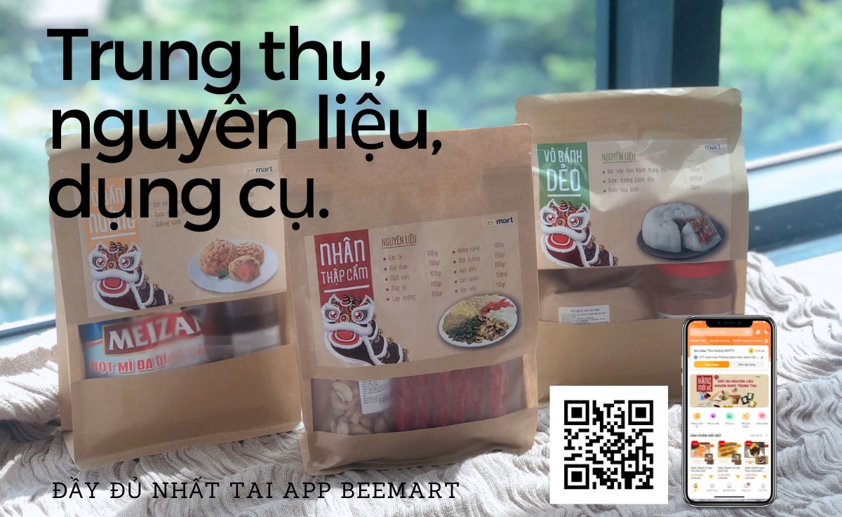 App bán hàng nguyên liệu trung thu 