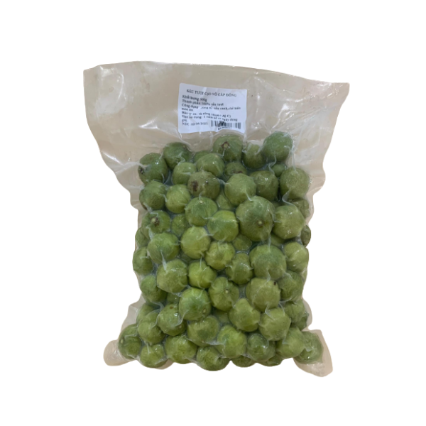 Sấu tươi cạo vỏ cấp đông có bán tại Beemart