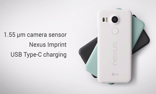 Nexus 5x trình làng với cảm biến vân tay, cổng usb-c