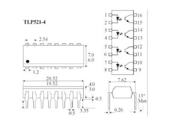 IC logic TLP521 1