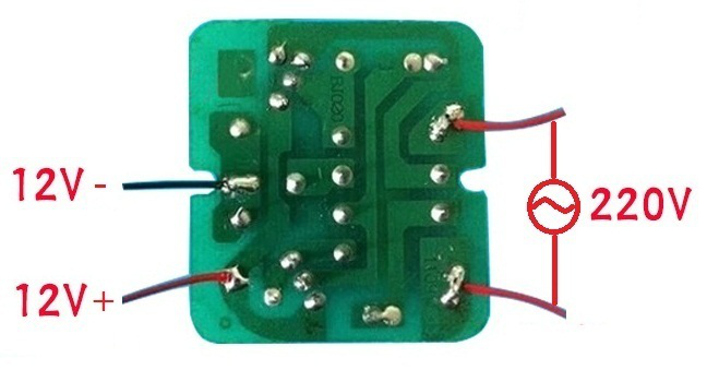 Module BOOST DC-AC 12V-220V 40W