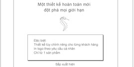 Một thiết kế hoàn toàn mới đột phá mọi giới hạn ( sắp xuất hiện )