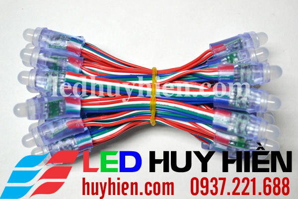 led đúc 7 màu, led đúc full màu, led đúc rgb, led đúc xqd