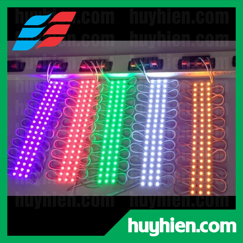 led hắt 3 bóng 5730 các màu