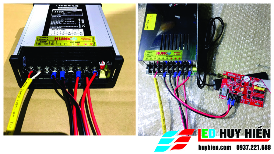 cách mắc nguồn led vào mạch điều khiển