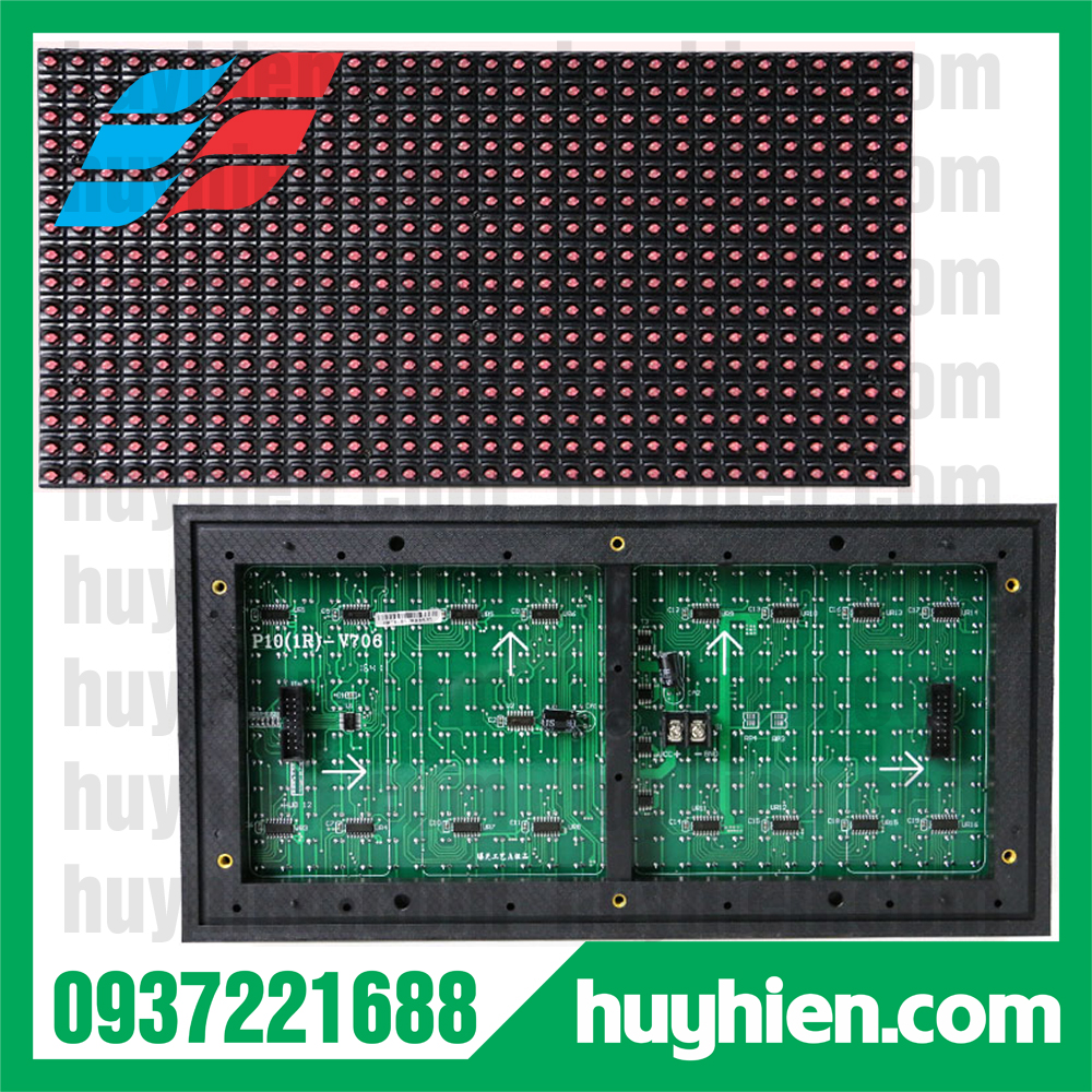 module led p10 một màu