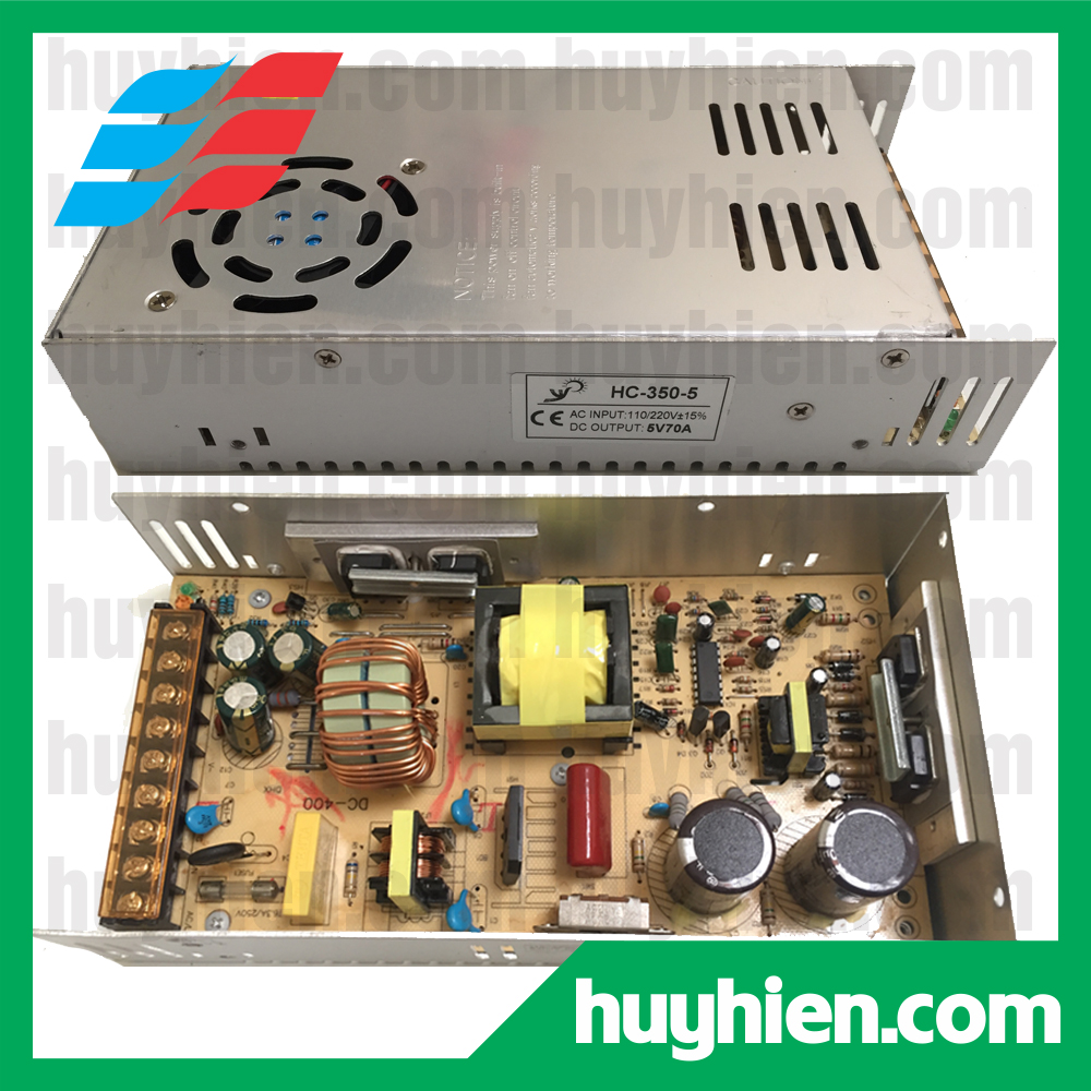 nguồn led tổ ong 5v70a, nguồn sắt tổ ong 5v70a