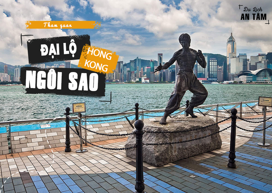 Tượng Lý Tiểu Long trên Đại Lộ Ngôi Sao