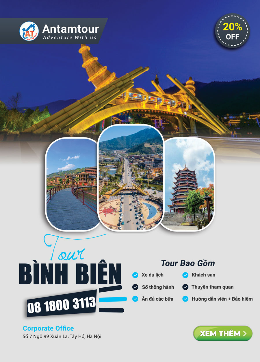 Tour Bình Biên bao gồm
