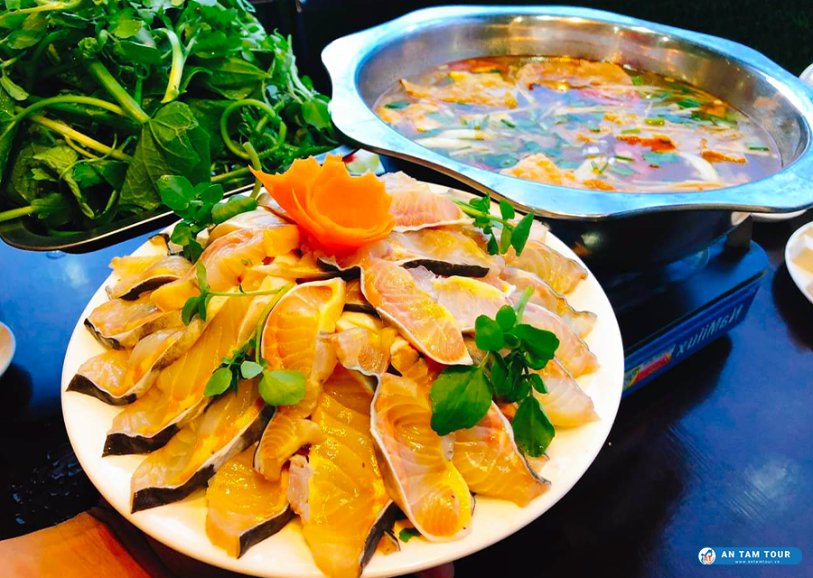 Lẩu cá tầm Đà Lạt