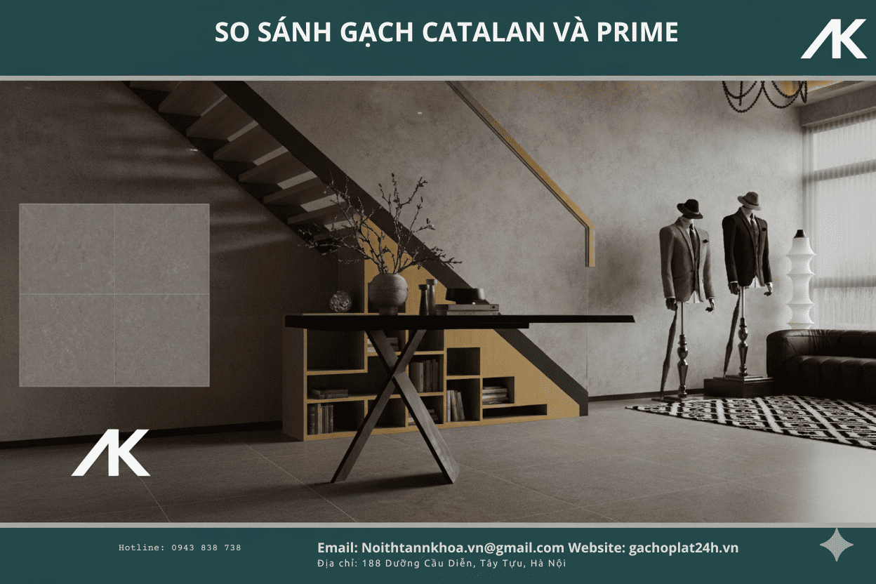 So sánh gạch Catalan và Prime: Nên chọn loại nào?